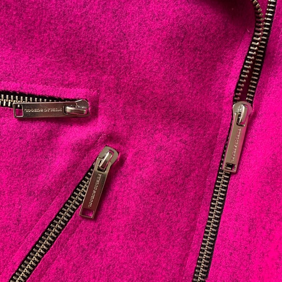 Public School Rodney Felted Biker Jacket - Picture 5 of 7